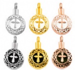 Stainless Steel Urn Cremation Pendant Memorial Jewelry