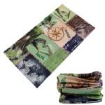 Headwear Outdoor Sports Sublimation Fishing Face Mask Custom Seamelss Bandana