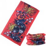 Headwear Outdoor Sports Sublimation Fishing Face Mask Custom Seamelss Bandana