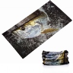 Headwear Outdoor Sports Sublimation Fishing Face Mask Custom Seamelss Bandana
