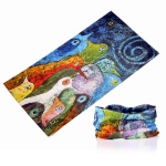 Headwear Outdoor Sports Sublimation Fishing Face Mask Custom Seamelss Bandana