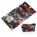 Headwear Outdoor Sports Sublimation Fishing Face Mask Custom Seamelss Bandana
