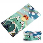 Headwear Outdoor Sports Sublimation Fishing Face Mask Custom Seamelss Bandana