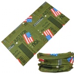 Headwear Outdoor Sports Sublimation Fishing Face Mask Custom Seamelss Bandana