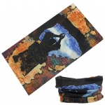 Headwear Outdoor Sports Sublimation Fishing Face Mask Custom Seamelss Bandana