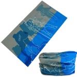 Headwear Outdoor Sports Sublimation Fishing Face Mask Custom Seamelss Bandana