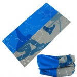 Headwear Outdoor Sports Sublimation Fishing Face Mask Custom Seamelss Bandana