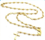 Stainless Steel Rosary Catholic Necklace