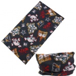 Headwear Outdoor Sports Sublimation Fishing Face Mask Custom Seamelss Bandana