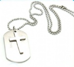 Stainless Steel Rosary Catholic Necklace