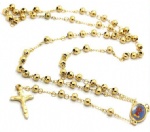 Stainless Steel Rosary Catholic Necklace