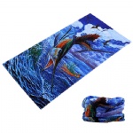 Headwear Outdoor Sports Sublimation Fishing Face Mask Custom Seamelss Bandana