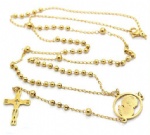 Stainless Steel Rosary Catholic Necklace