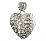 Heart Stainless Steel Cremation Pendant