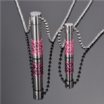 Stainless Steel Urn Cremation Pendant Memorial Jewelry