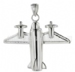 Stainless Steel Urn Cremation Pendant Memorial Jewelry