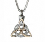 Stainless Steel Urn Cremation Pendant Memorial Jewelry