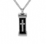Stainless Steel Urn Cremation Pendant Memorial Jewelry