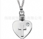 Stainless Steel Urn Cremation Pendant Memorial Jewelry
