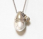 Stainless Steel Urn Cremation Pendant Memorial Jewelry