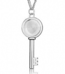 Stainless Steel Urn Cremation Pendant Memorial Jewelry
