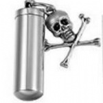 Stainless Steel Urn Cremation Pendant Memorial Jewelry