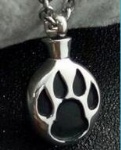 Stainless Steel Urn Cremation Pendant Memorial Jewelry