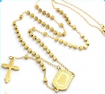 Stainless Steel Rosary Catholic Necklace