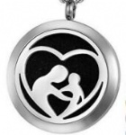 Stainless Steel Urn Cremation Pendant Memorial Jewelry