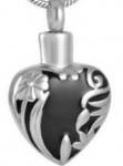 Stainless Steel Urn Cremation Pendant Memorial Jewelry