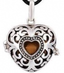 Stainless Steel Urn Cremation Pendant Memorial Jewelry