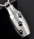 Stainless Steel Urn Cremation Pendant Memorial Jewelry