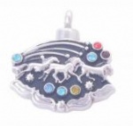 Stainless Steel Urn Cremation Pendant Memorial Jewelry