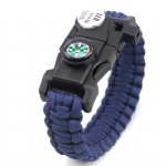 survial LED paracord bracelet with compass