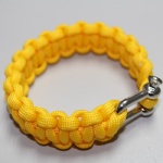 U shackle Paracord Survival Bracelet outdoor bracelet