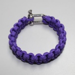 U shackle Paracord Survival Bracelet outdoor bracelet