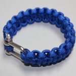 U shackle Paracord Survival Bracelet outdoor bracelet