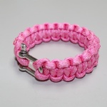 U shackle Paracord Survival Bracelet outdoor bracelet