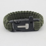 U shackle Paracord Survival Bracelet outdoor bracelet