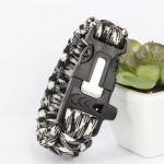 U shackle Paracord Survival Bracelet outdoor bracelet