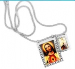 Stainless Steel Rosary Catholic Necklace