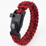 Paracord Survival Bracelet outdoor bracelet with compass