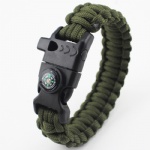 Paracord Survival Bracelet outdoor bracelet with compass