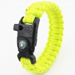 Paracord Survival Bracelet outdoor bracelet with compass