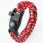 Paracord Survival Bracelet outdoor bracelet with compass