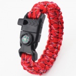 Paracord Survival Bracelet outdoor bracelet with compass