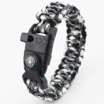 Paracord Survival Bracelet outdoor bracelet with compass