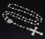 Stainless Steel Rosary Catholic Necklace