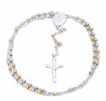 Stainless Steel Rosary Catholic Necklace