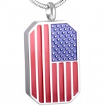 Stainless Steel Urn Cremation Pendant Memorial Jewelry